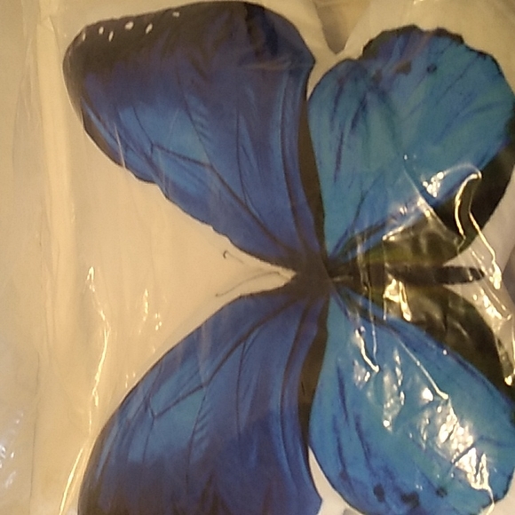 JWH Decoration Throw Pillow Butterfly Accent Pillow - Picture 6 of 7